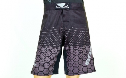 Шорты для смешанных единоборств ММА BAD BOY CO-5455 (PL, р-р M-XL (RUS 46-52), черный)