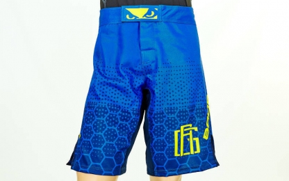 Шорты для смешанных единоборств ММА BAD BOY CO-5454 (PL, р-р M-XL (RUS 46-52, синий)