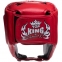 Шолом боксерський відкритий шкіряний TOP KING Super 16