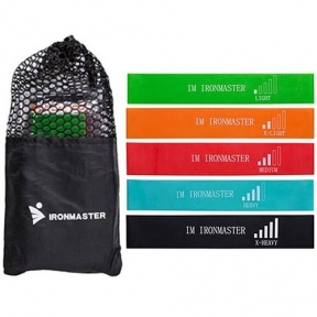 Стрічка опору IronMaster, комплект із 5 стрічок, 600х50 мм.
