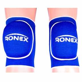 Наколенник волейбольный Ronex RX-071B синий, размер S, M, L.