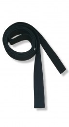 Чёрный пояс (ширина 5 см плотный, без нанесений)