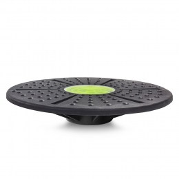 Диск балансировочный с лабиринтом SP-Planeta BALANCE BOARD FI-1003 (пластик, d-39см, h-8см, вес-900гр, черный-салатовый)