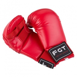 Накладки для карате FGT,  M, червоні