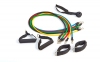 Эспандер Power Bands многофункциональный 5 жгутов FI-5955 (5 жг. с различ. жестк. силикон, l-120см)